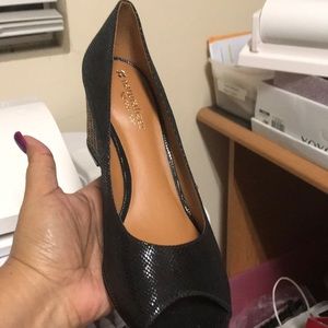 NIB Naturalizer - Narlene Black Shoes 7 1/2 Med